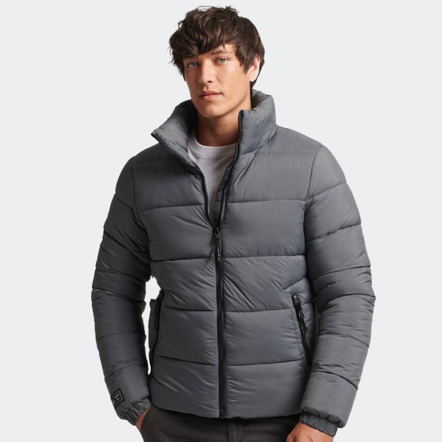 superdry d3 non hooded sports puffer