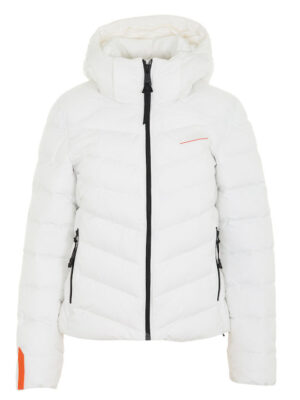 Vitzileosstores SUPERDRY HOODED MICROFIBRE PADDED JACKET W5011594A 01C WHITE
