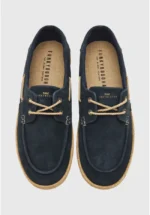 Vitzileosstores FUNKY BUDDHA SUEDE BOAT SHOES FBM009-035-08 NAVY