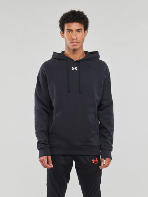 Vitzileosstores UA RIVAL FLEECE HOODIE 1379757 001 BLACK