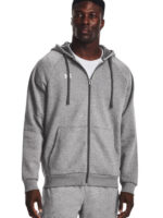 Vitzileosstores UA REVAL FLEECE FZ HOODIE 1379767 025 GREY