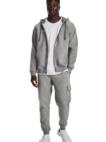 Vitzileosstores UA REVAL FLEECE FZ HOODIE 1379767 025 GREY