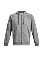 Vitzileosstores UA REVAL FLEECE FZ HOODIE 1379767 025 GREY