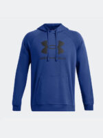 Vitzileosstores UA RIVAL FLEECE LOGO HOODIE 1379758 432 BLUE